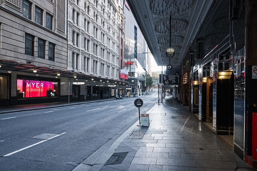Sydney CBD in Lockdown #27