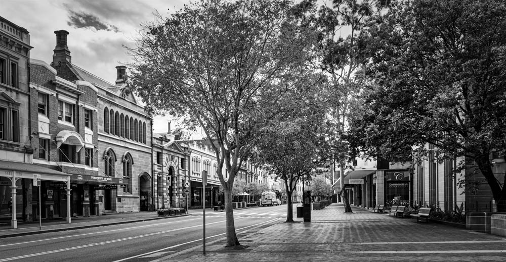 Sydney CBD in Lockdown #36